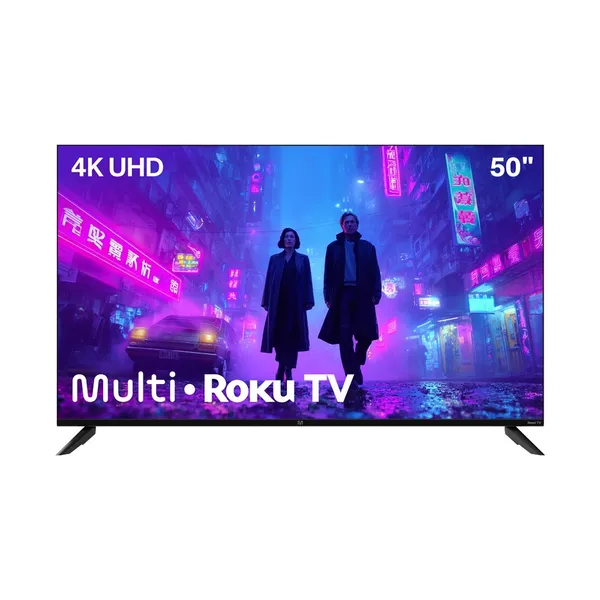 Smart TV DLED 50 4K Multi Definition Roku 4HDMI 2USB Wi-Fi