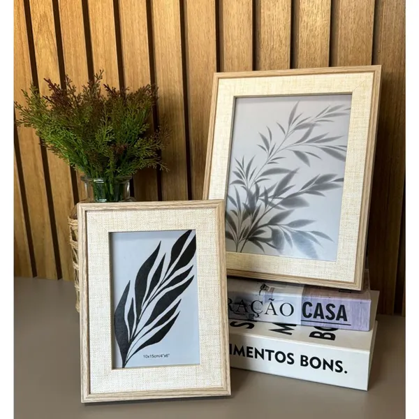 Quadro Porta Retratos Lyor com Placa em vidro 5669 ou 5650