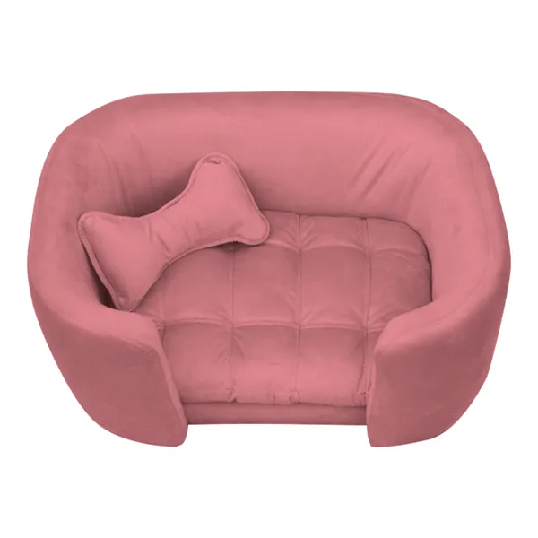 Poltroninha Caminha Pet Baby Hanna Veludo