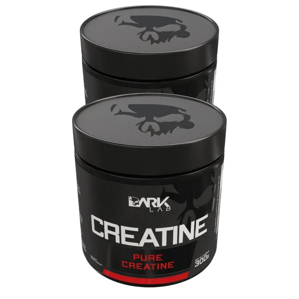 Kit 2x Creatina Monohidratada Pura 300g Dark Lab