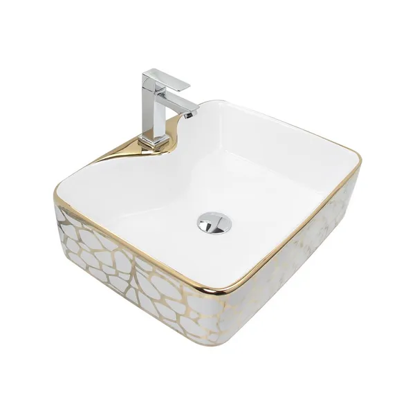 Kit Cuba Pia Louca Cerâmica Banheiro Com Torneira e Válvula Cromada 88