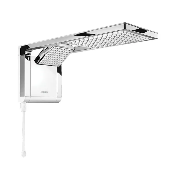 Chuveiro Acqua Duo Branco e Cromo 7800W 220v Lorenzetti