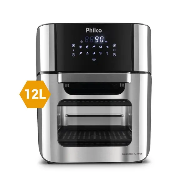 Air Fryer Oven Philco 12L 4 em 1 1800W PFR2200P