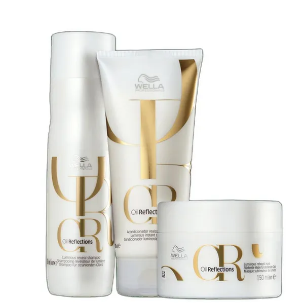 Kit Wella Professionals Oil Reflections Tratamento (3 Produtos)