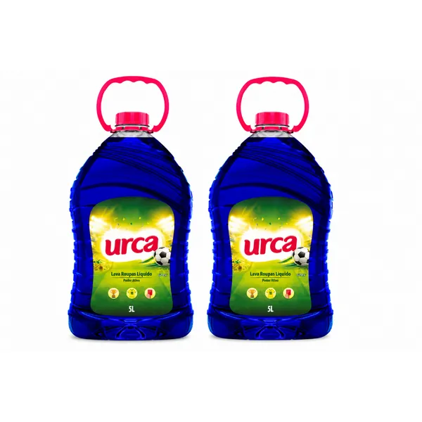 Kit 2 Lava Roupas Liquido Urca Azul 5L
