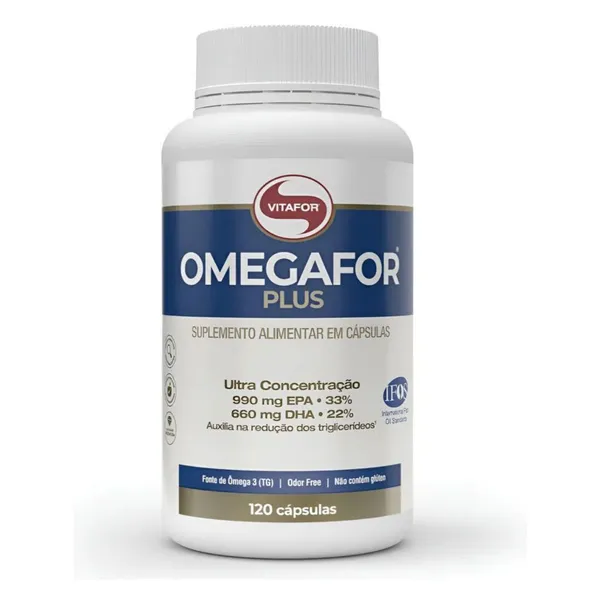 Omegafor plus 1000mg 120 capsulas vitafor