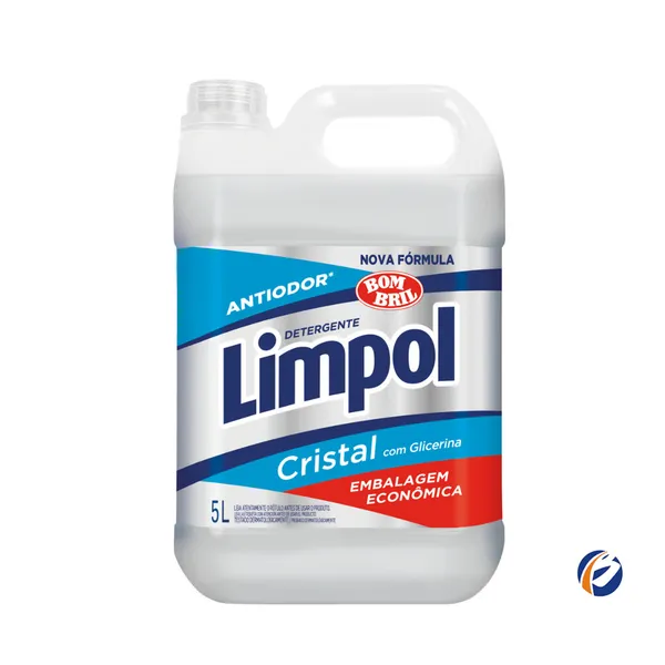 Detergente Líquido Limpol Cristal 5L