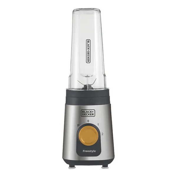 Liquidificador Portátil Black & Decker Lp320 Freestyle Inox Com Jarra de Plástico 300w 127v Ou 220v