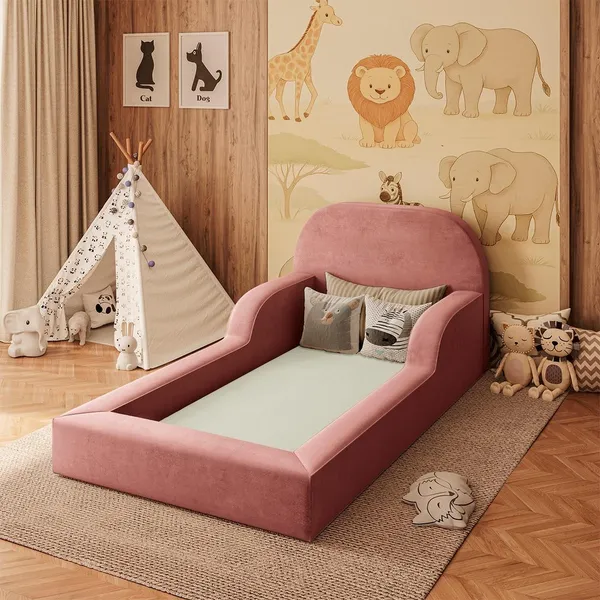 Cama Colchão Solteiro Montessoriana Infantil - Balaqui Decor