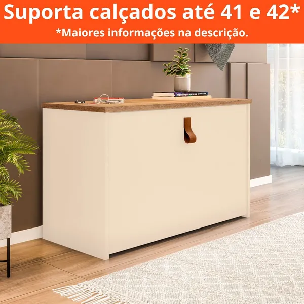 Sapateira Organizadora Basculante  Prateleira Hall Entrada ​Calçados 41/42