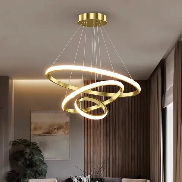 3 cores em 1 luz Lustre para sala Lustre Pendente Cozinha Luminária de Teto Led Nordic Moderno Decoração Para Sala