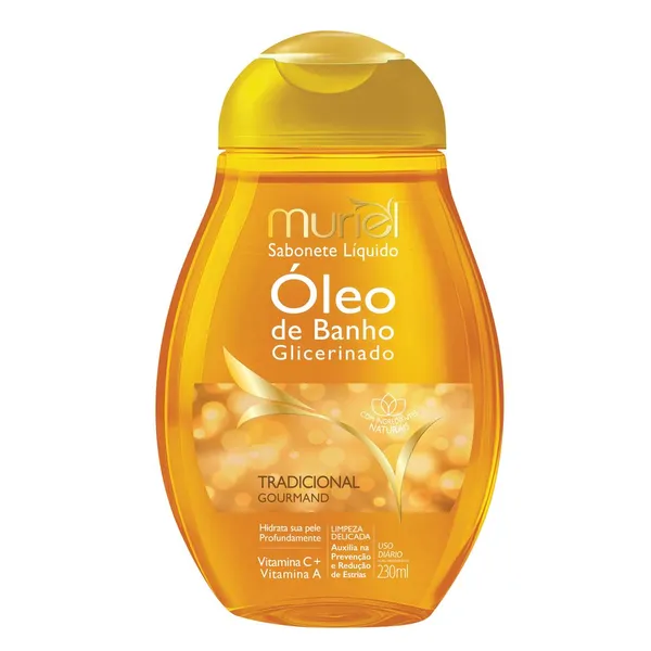 SABONETE LÍQUIDO ÓLEO DE BANHO GLICERINADO 230ML