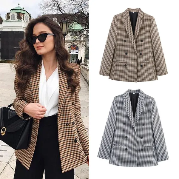 Blazer estruturado vintage, caimento perfeito