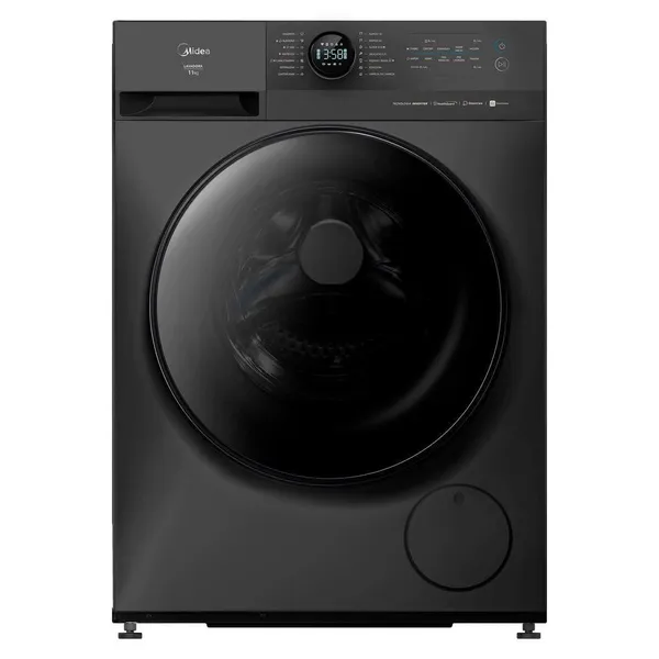 Máquina de Lavar Midea 11kg Slim Healthguard Conectada Titanium MF201W110WB/GK-02 220V