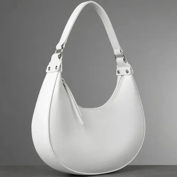 Bolsa Meia Lua Lançamento Várias Cores Bolsa Feminina de Ombro Balada