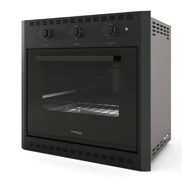 FORNO ​ELETRICO NARDELLI EMBUTIR 60L BLACK EB60