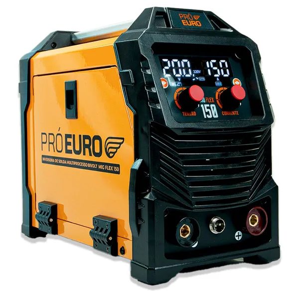 Máquina de Solda Multiprocesso MIG Flex 150A Bivolt MIG MMA TIG Lift - Pró Euro