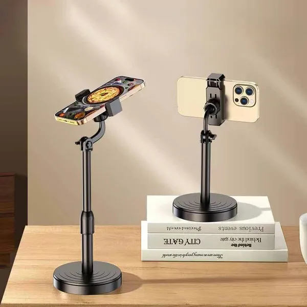 Suporte De Celular Tripé Para Mesa Ideal Para Gravação de Vídeos Ajustável 360°