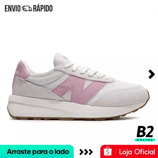 Tênis New Balance Casual 370v1 Unissex Original Com Nota Fiscal e Garantia