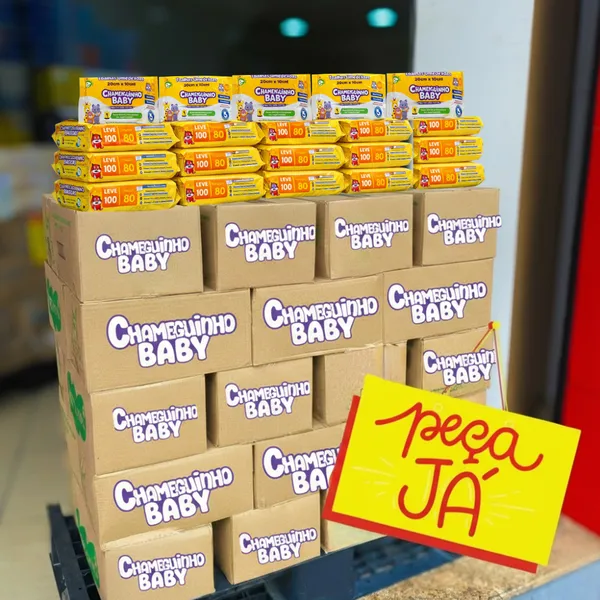 Caixa Kit com 300 Lenços Umedecidos, Clean Baby