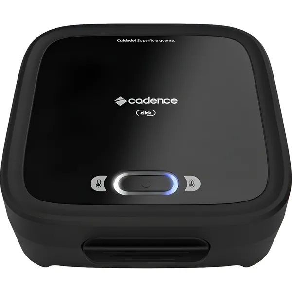 Sanduicheira Elétrica Cadence San400 Potência De 750w Preto - 220v