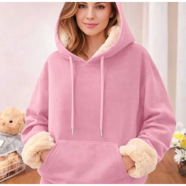 Moletom De Pelúcia Feminino Premium