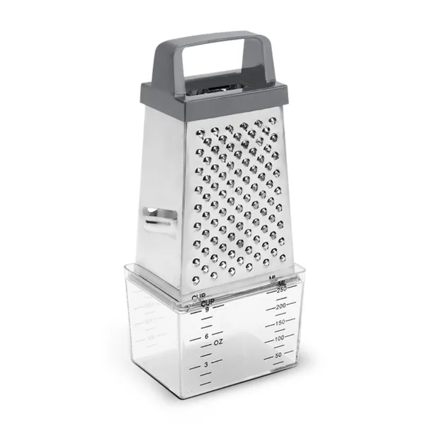 Ralador ​4 Faces com Coletor - Brinox Top Pratic 20,5 cm Aço Inox