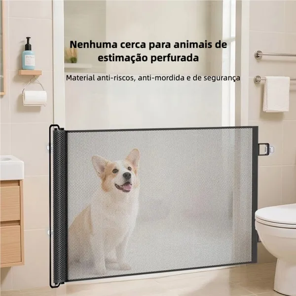 Tela de proteção para cachorro ou bebê, cerca para interior de casa -PROMOÇÃO! ENVIO IMEDIATO!!!