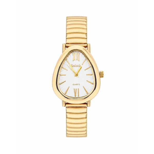 Relógio Feminino Tulipa Gold 30mm - Doluck Dourado Tendencia Virginia Moda Blogueira Elegante