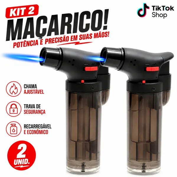 Mini Maçarico Recarregável Portátil Startools