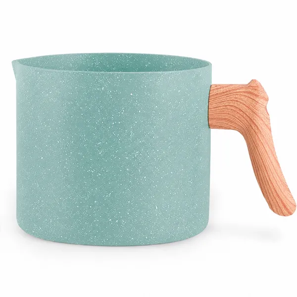 Fervedor 14cm 1,75L Brinox Ceramic Life Botanika Fundo Triplo Antiaderente Indução Verde