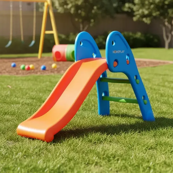 Escorregador Infantil 2 Degraus Dobrável Playground