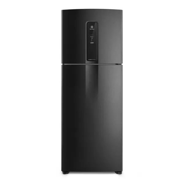 Geladeira Electrolux Frost Free Inverter 481L Efficient AutoSense SmartBivolt Duplex Black Inox Look (IT70B)