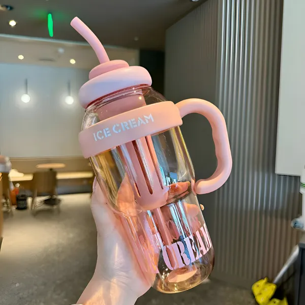 garrafa 1300ml com filtro e canudo portatil academia mochila adulto infantil academia !!!!