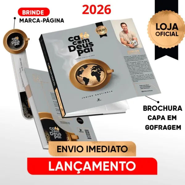 Devocional Café Com Deus Pai ​| Porções Diárias De Amor | Junior Rostirola | Edição 2026