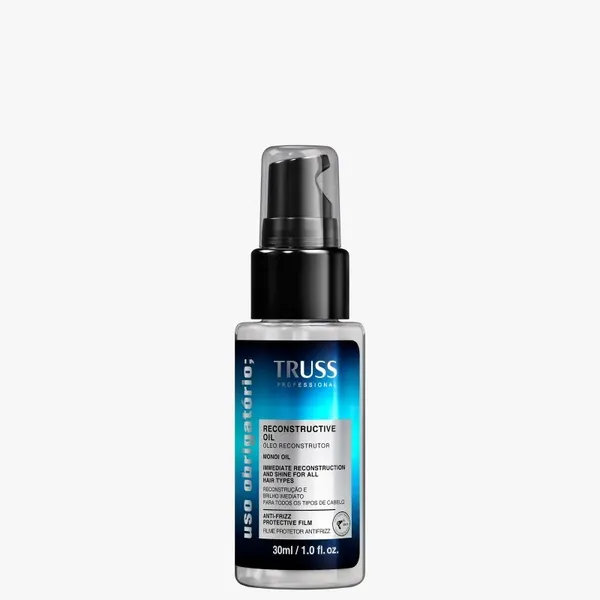Truss Uso Obrigatório Óleo Capilar Reconstrutor 30ml
