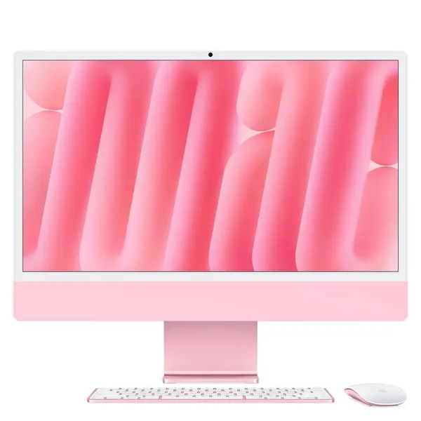 iMac 24", M4, CPU 10 núcleos e GPU 10 núcleos, Memória Unificada 24GB, 512GB SSD - Rosa