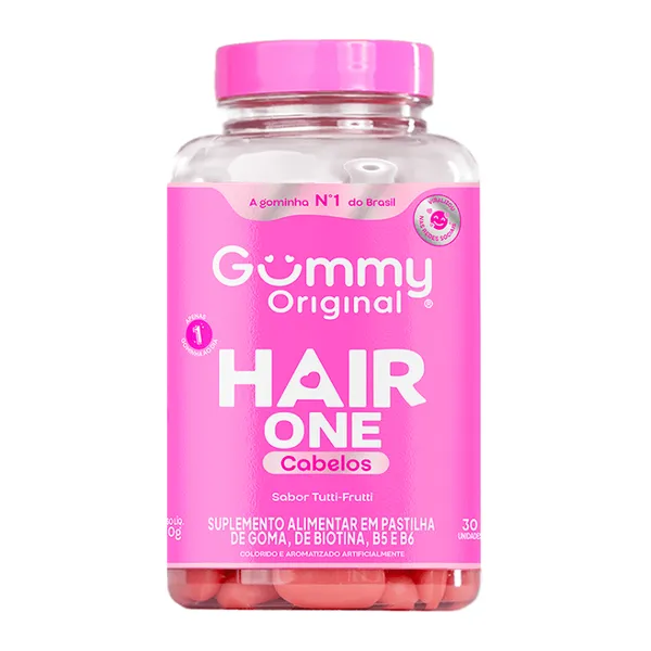 Gummy  Original - Hair Suplemento Vitamina Para Cabelo E Unhas Em Goma