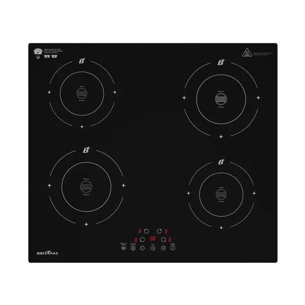 Cooktop De Indução Britânia 6000W BCTE40A 220V