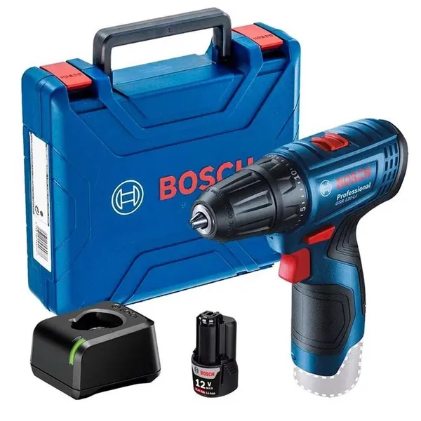 Parafusadeira E Furadeira 12V à Bateria GSR 120-LI BOSCH