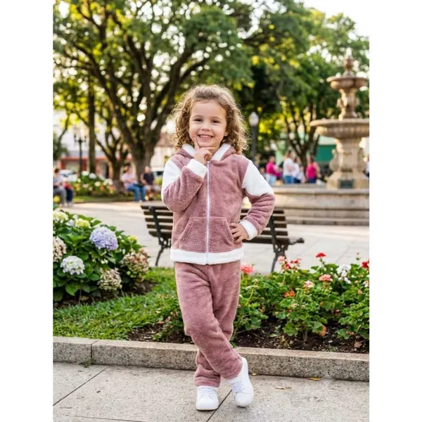 Conjunto Infantil em Tecido ultra soft