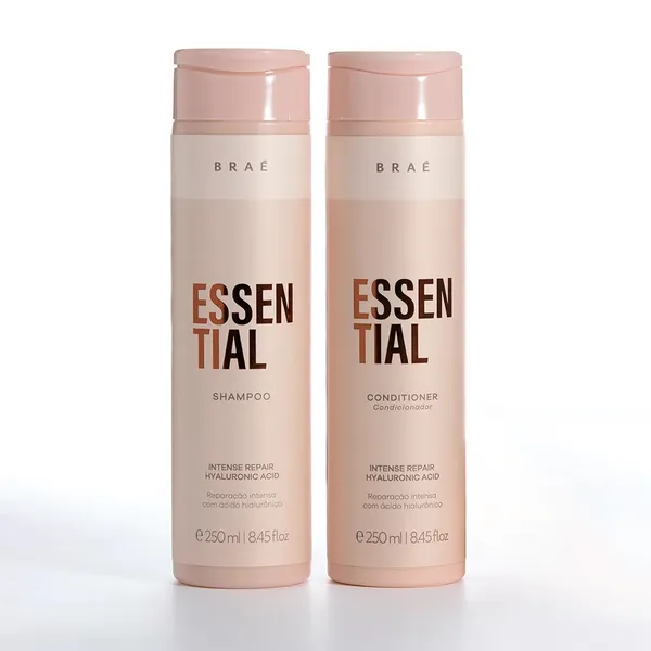 Kit Braé Essential Shampoo 250ml + Condicionador 250ml