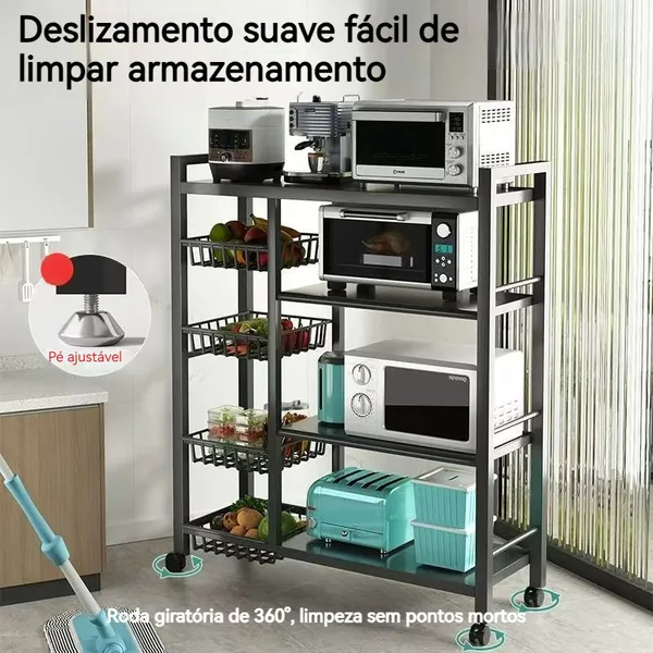 Prateleiras  prateleiras multicamadas  armazém exposição prateleira armazenamento de cozinha
