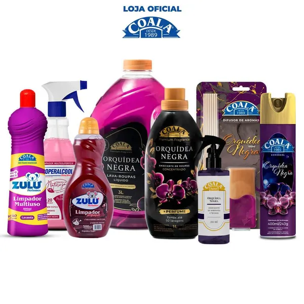 Kit Coala Orquídea Negra - Casa Revigorada