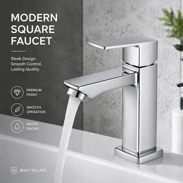 Banheiro Inox Monocomando Moderna Abs Luxo 1/4 De Volta Cromo Premium Torneira Banheiro Inox