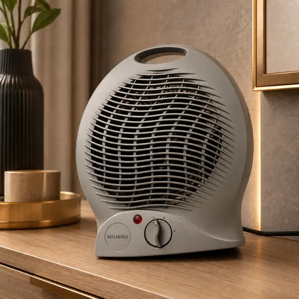 Aquecedor Elétrico Portátil Temperatura 1000W 127V
