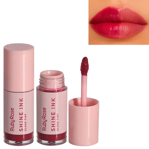 Gloss Tint Shine Ink Ruby Rose – Cores Lindas e Longa Duração