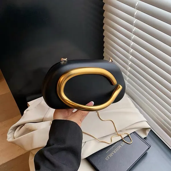 Bolsa Clutch de Noite com Design Moderno