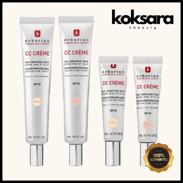 Erborian CC Cream 15ml / 40ml – 2 Cores