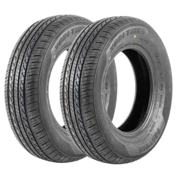 Kit 2 Pneus 175/75 R13 XBRI Fastway F3 84T Novos Aro 13